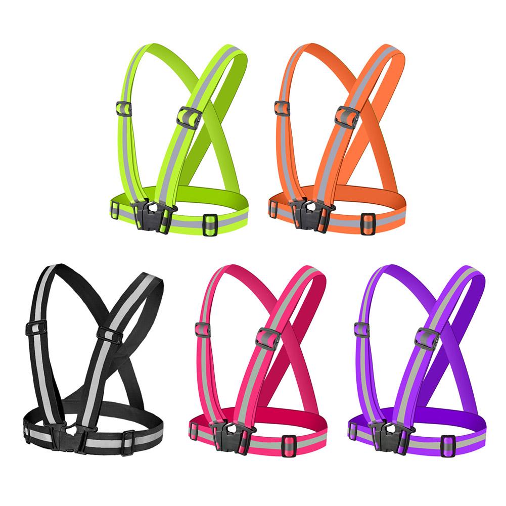 Cycling Gear Pas - Colete Refletivo Ajustável Universal com Faixa