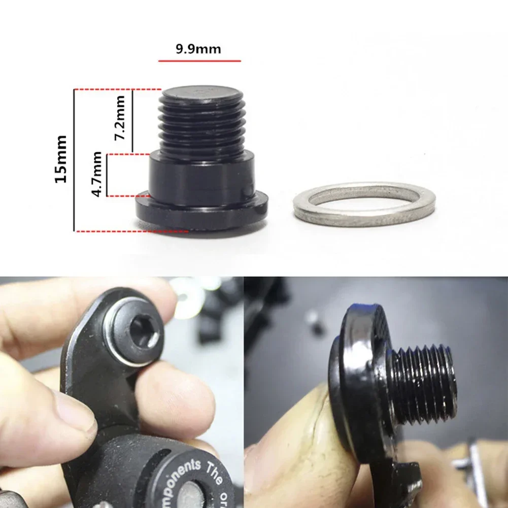 Cyclo Gear - Parafusos de fixação do desviador traseiro
