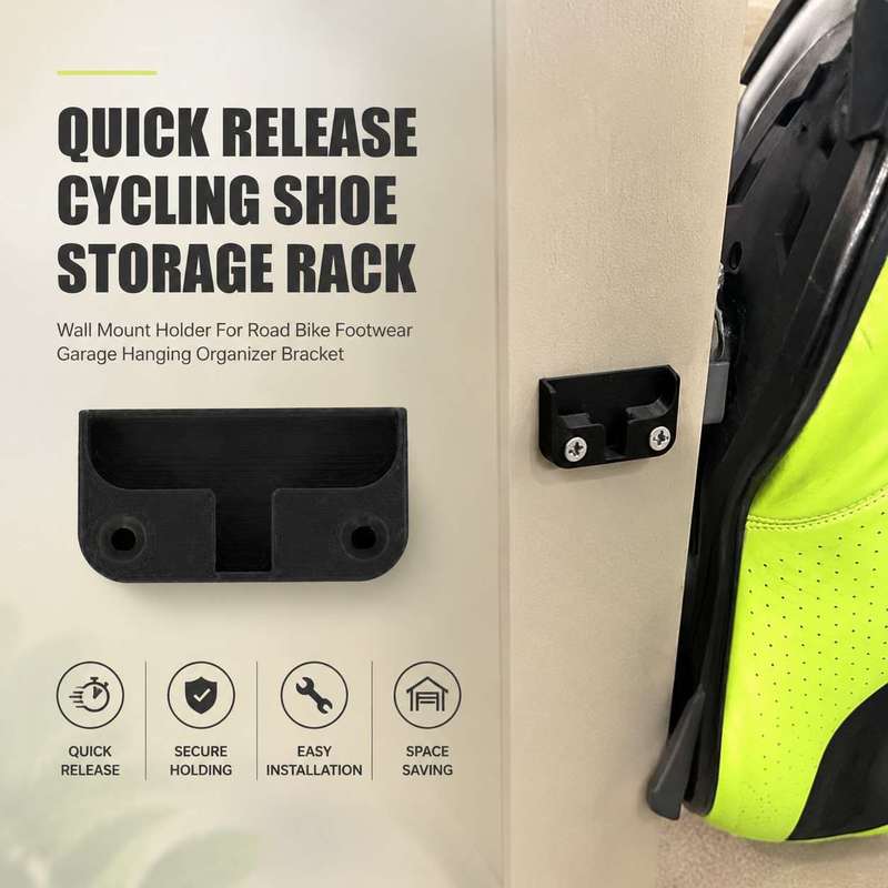 Cycling Gear Wall Storage - Suporte de parede para armazenamento de
