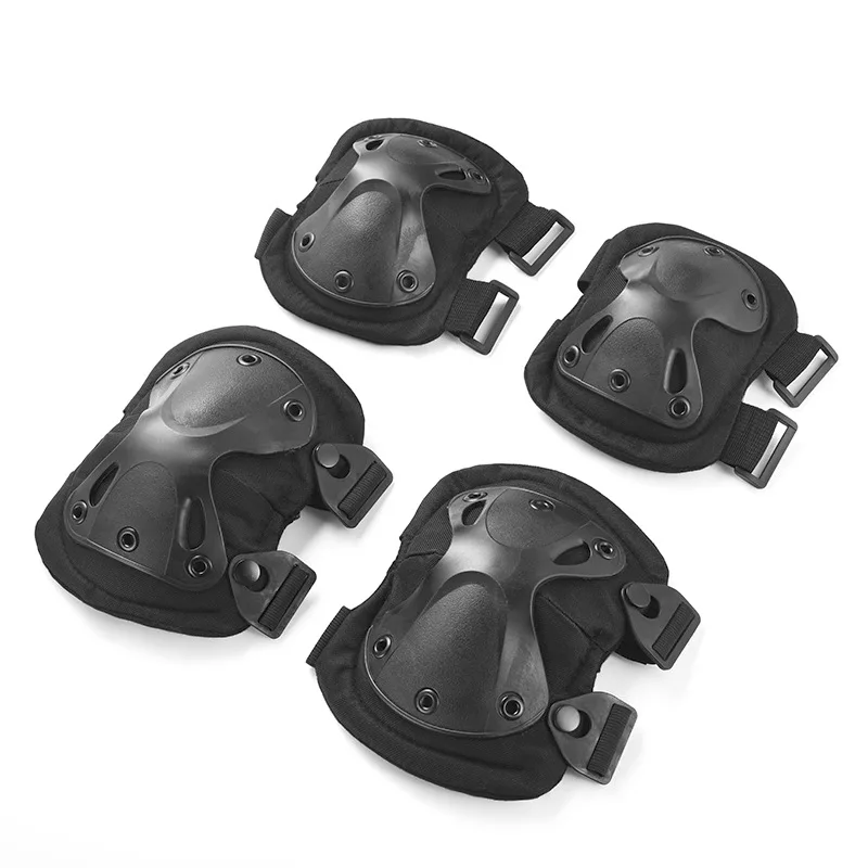 Cycling Gear Pas - Conjunto de Protetores Táticos para Joelhos