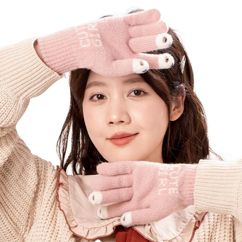 Cycling Gear For Cold Weather - Luvas quentes para mulheres luvas elásticas