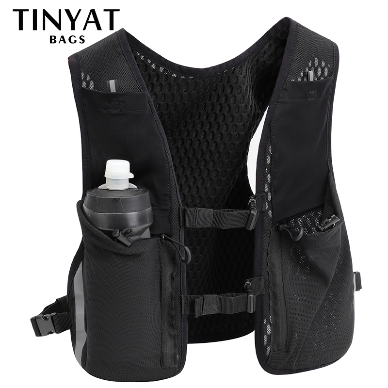 Reflective Cycling Vest - Tinyat reflexivo multi-função colete saco para