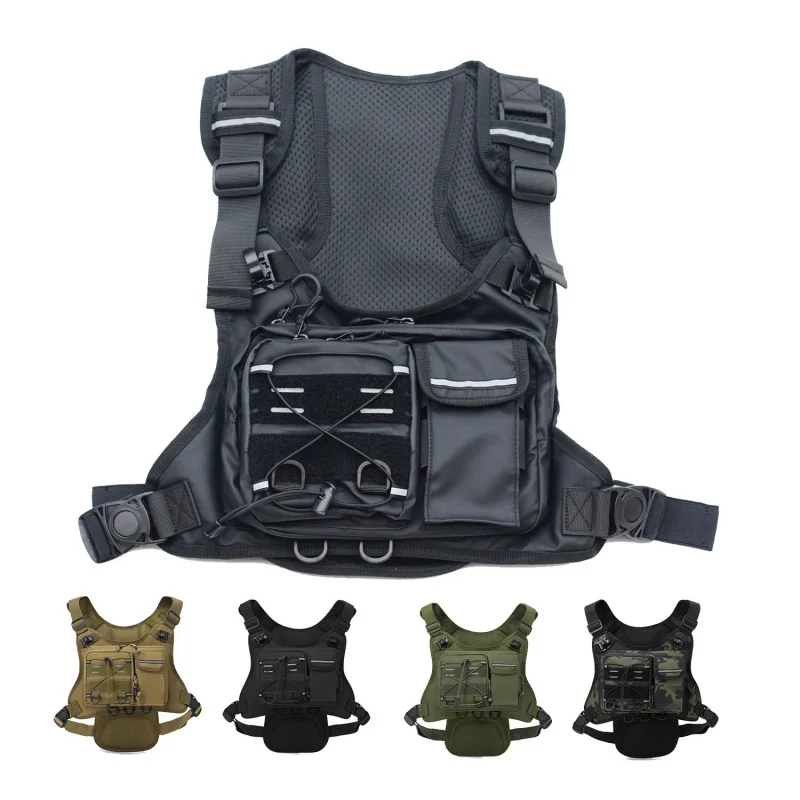 ​ Colete Tático de Alta Qualid - Reflective Cycling Vest avaliação e preço