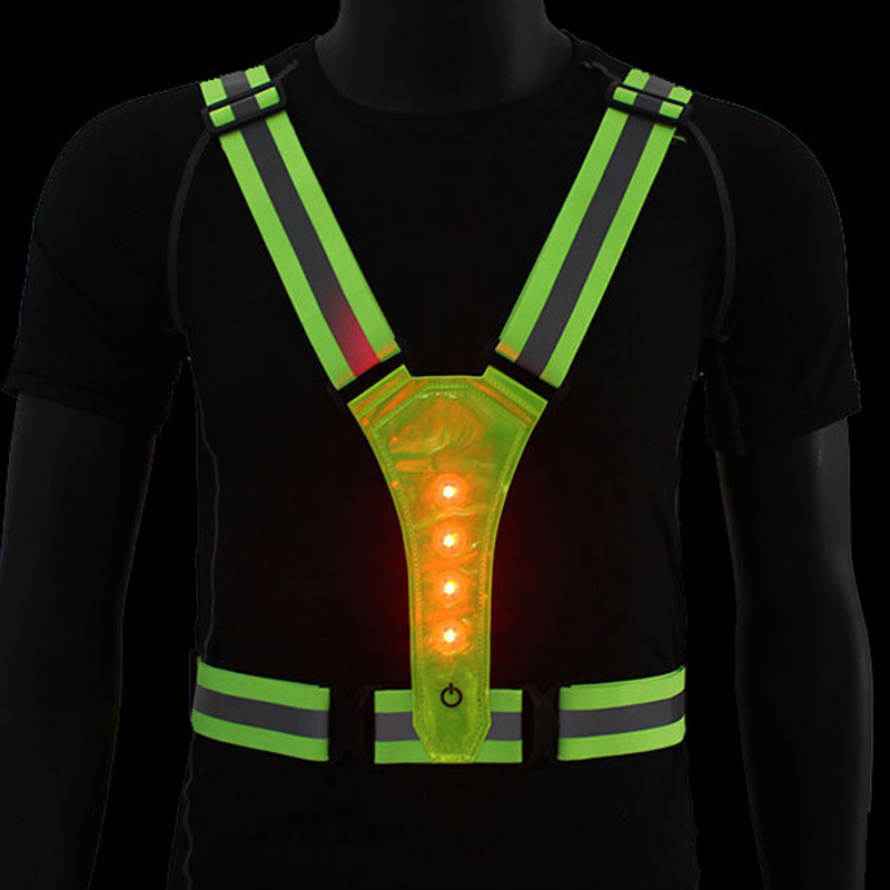 Colete de segurança LED ajustá - Cycling Gear Pas avaliação e preço