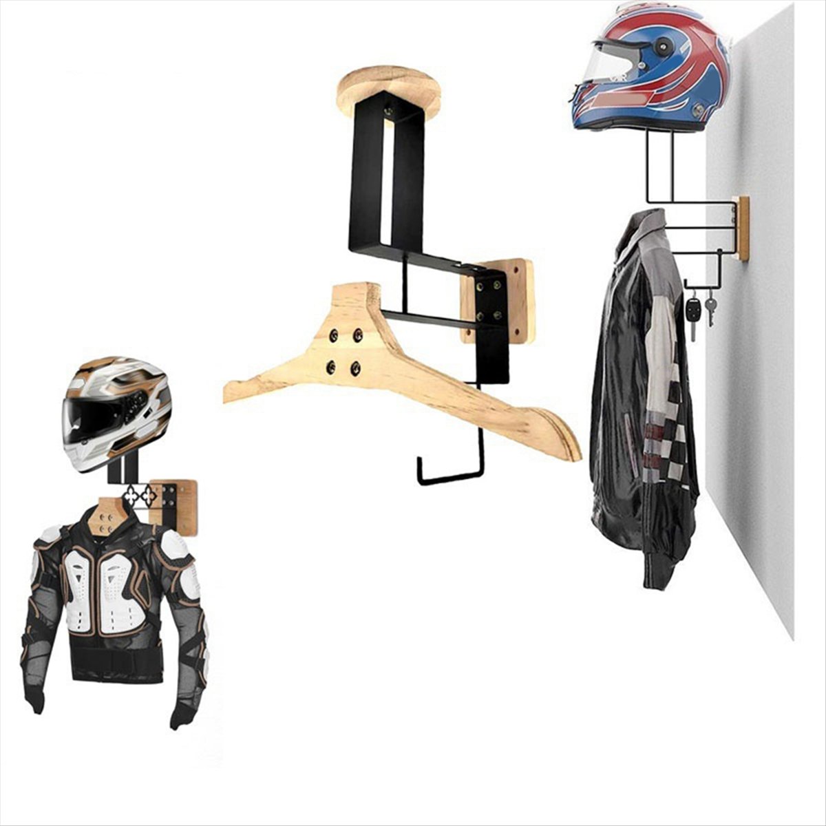 Novo Suporte de Capacete de Ma - Cycling Gear Wall Storage avaliação e preço