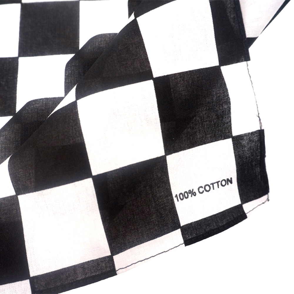 Bandana de quadriculada de cor - Cycling Gear Pas avaliação e preço