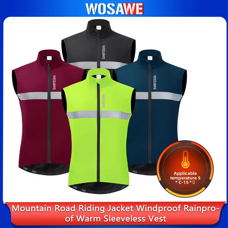 Colete de Ciclismo Masculino W - Reflective Cycling Vest avaliação e preço