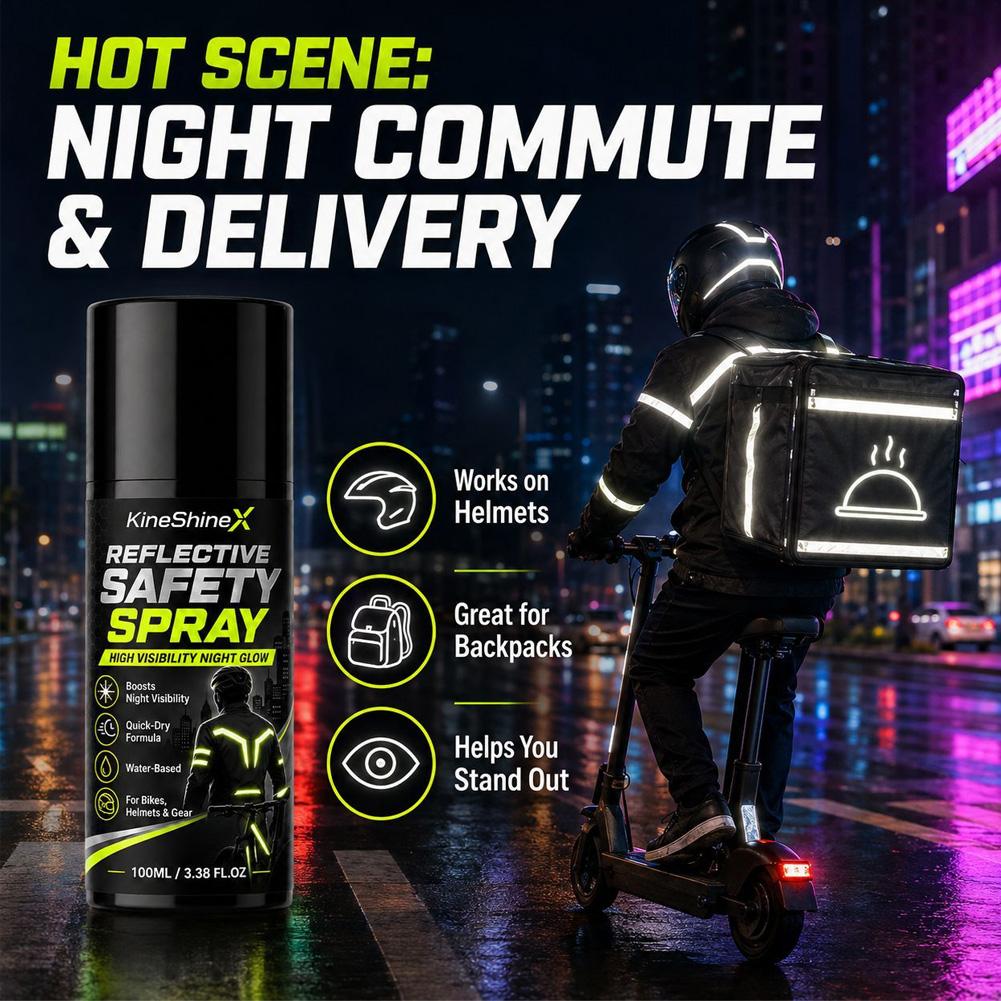 Spray Refletivo Noturno de Seg - Cycling Gear For Commuting avaliação e preço